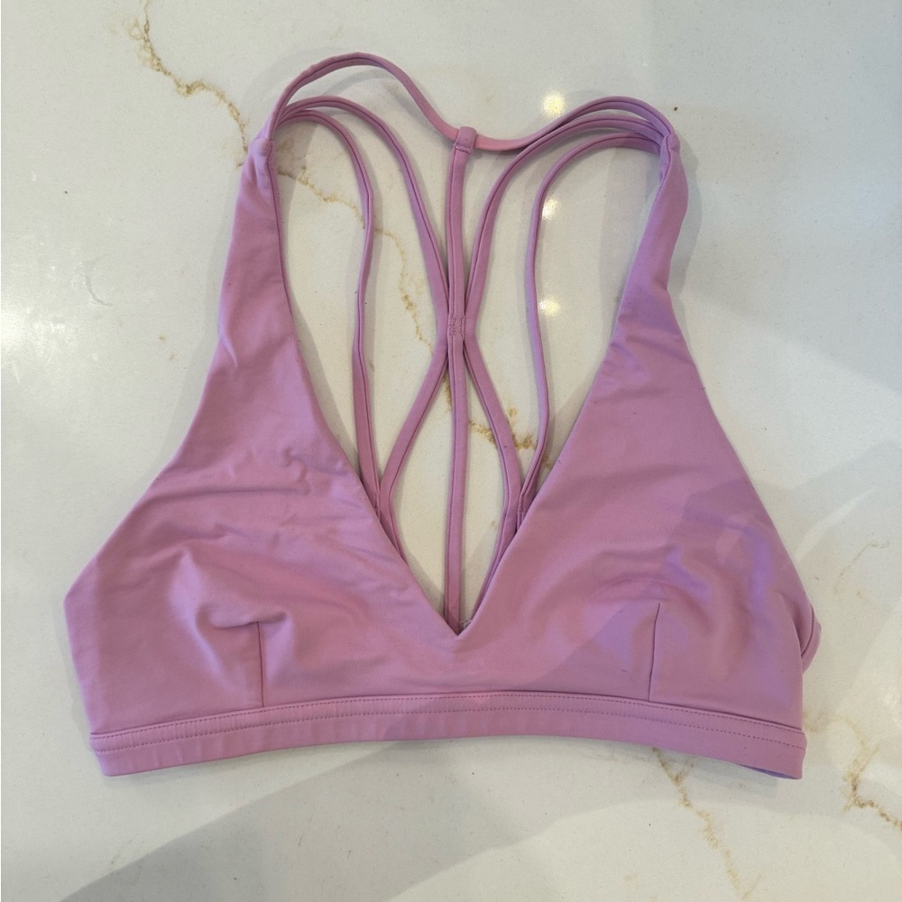 lululemon athletica Pink Sports Bra